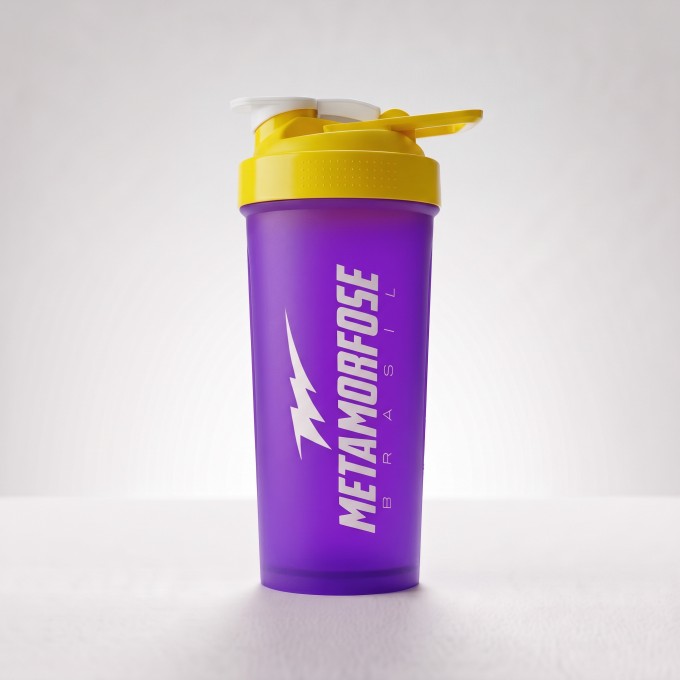 Coqueteleira Pump Shake Lakers Roxa