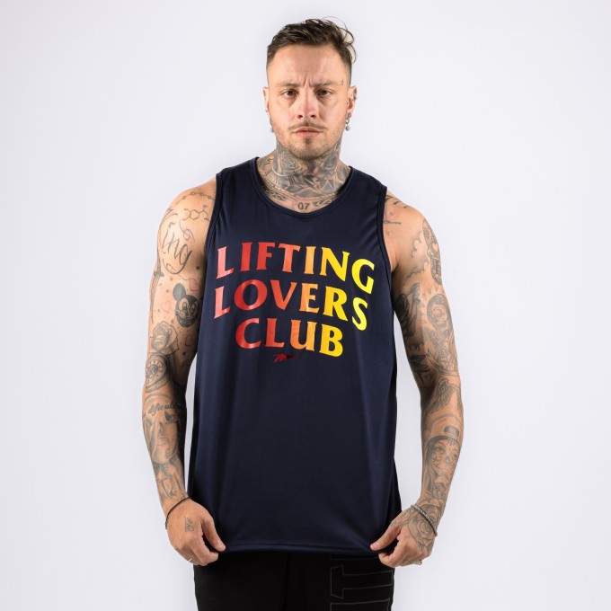 Regata Machao DryFit Lifting Lovers Azul Marinho