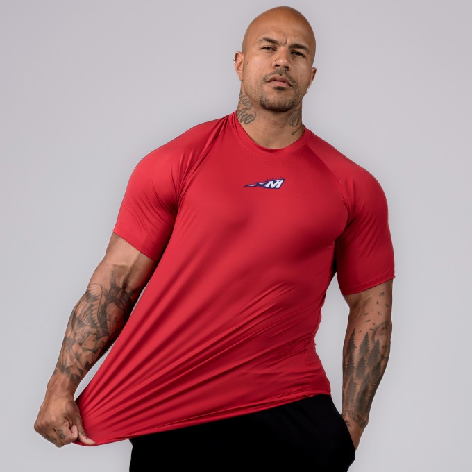 Camiseta Haglan DryForce Fire Vermelha