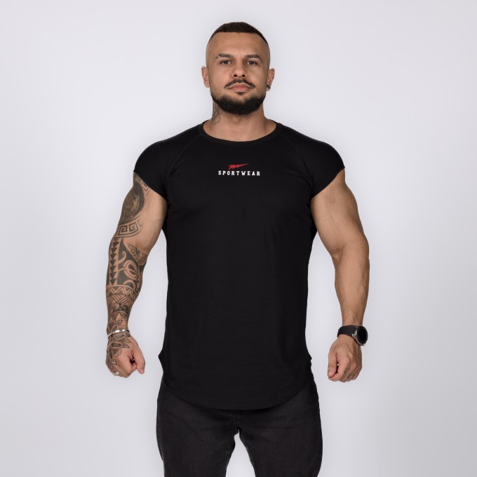 Camiseta Japonesa Sportwear Preta