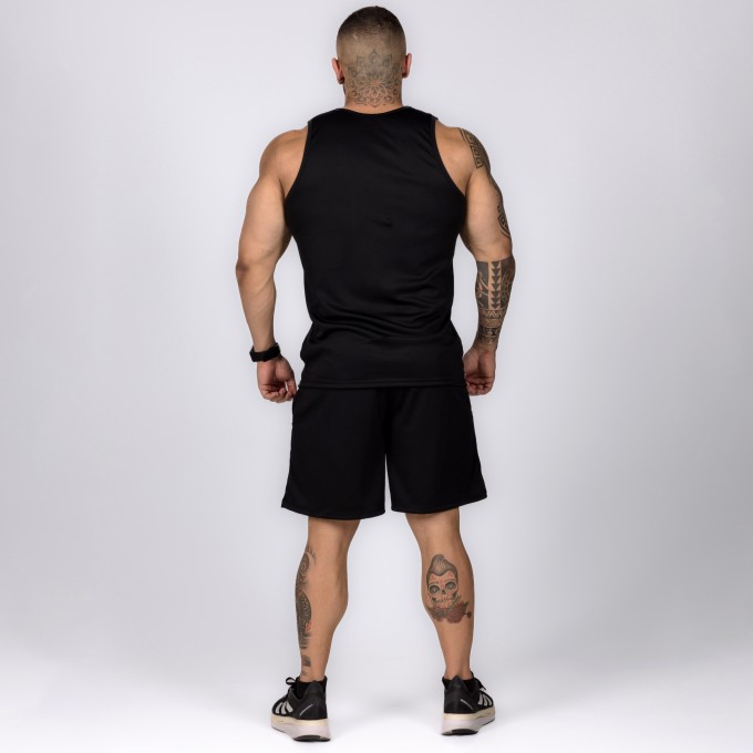 Regata Machao DryFit Atlhetic Club Preta