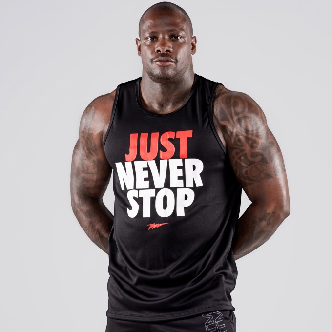 Regata Machao Dryfit Never Stop Preta