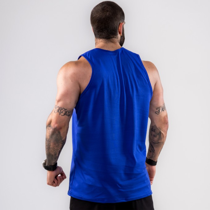 Regata Machao Dryfit Golds Gym Azul Royal