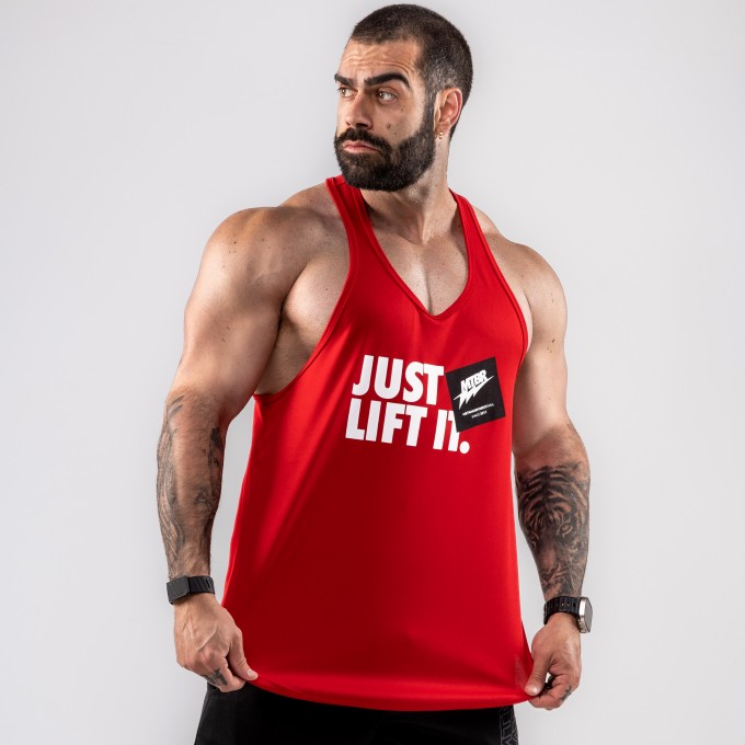 Regata Cavada Dryfit Just Vermelha