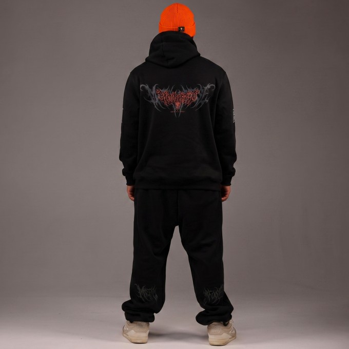 Casaco Moletom Heavy Shadow Preto