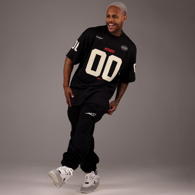 Camiseta Oversized Heavy 00 Preta