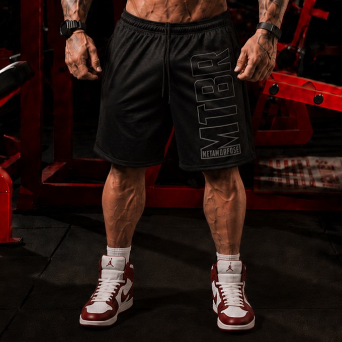 Shorts Dryfit Plus Size Strenght Preto