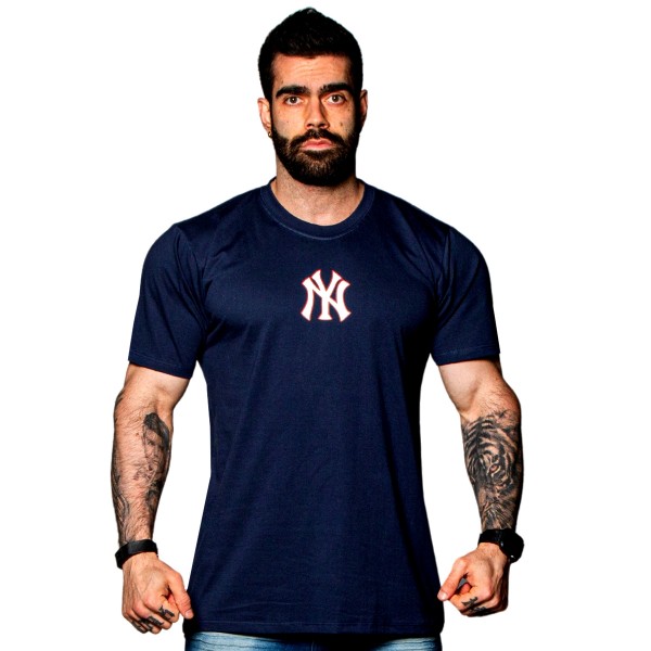 Camiseta T-Shirt Street NY STATE Azul Marinho