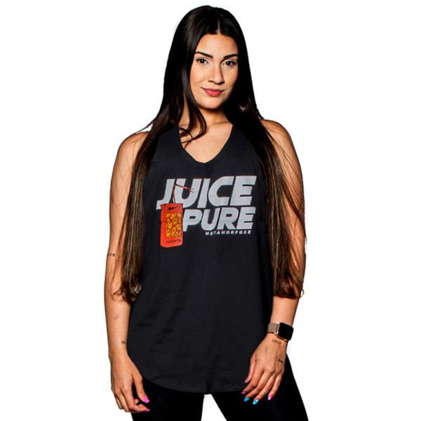 Regata Feminina Anatomic JUICE PURE Preta