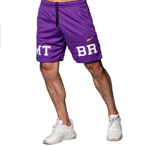 Shorts Dryfit Los Angeles Roxo